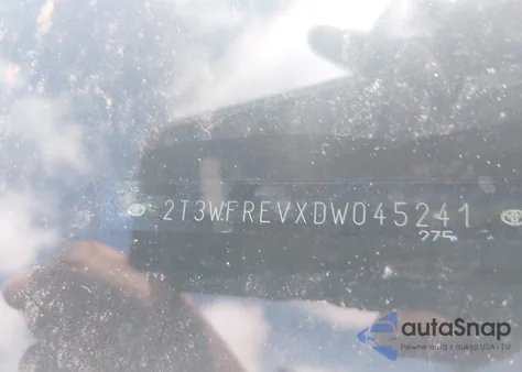 2013 Toyota Rav4 Xle from USA, damaged, VIN 2T3WFREVXDW045241